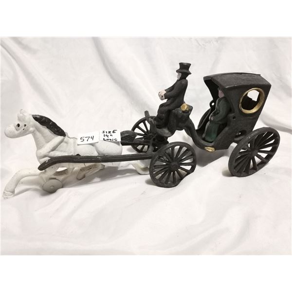 Cast iron stage coach