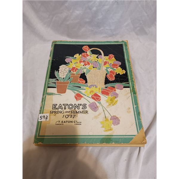 1927 eaton's summer, spring catalog