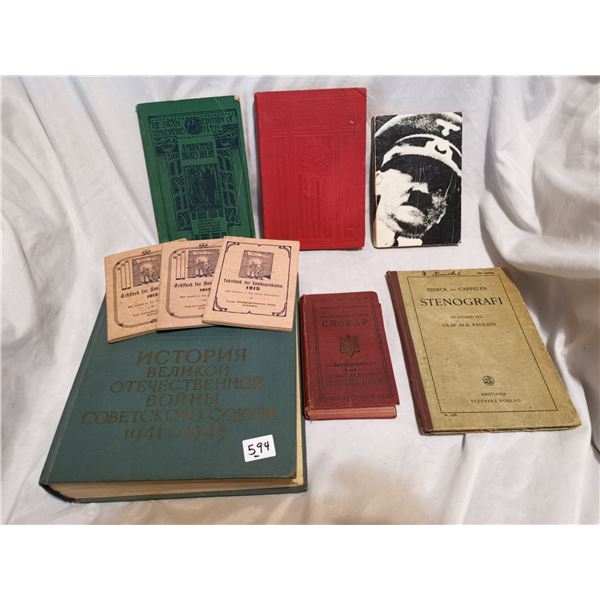 Vintage book lot