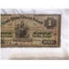 Image 2 : 1877 Rare $1 Bill, Prince Edward Island