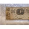 Image 2 : Rare 1857 Agricultural Bank $4 Bill