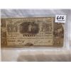 Image 3 : Rare 1857 Agricultural Bank $4 Bill
