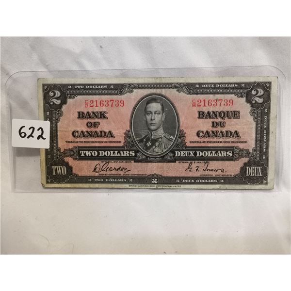 1937 $2 Bill, Gordon Towers