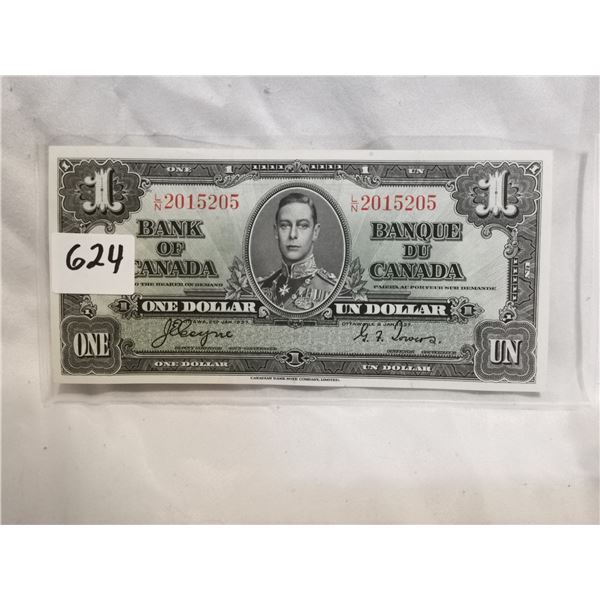 UNC 1937 $1 Bill, Coyne Towers