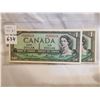 Image 1 : Two UNC 1954 $1 Bills