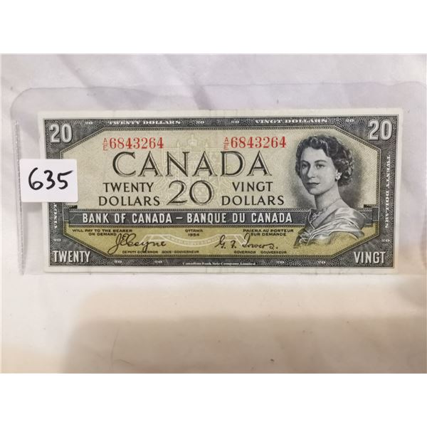 1954 Devil's Face $20 Bill, AU