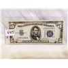 Image 1 : 1934 U.S. $5 Bill, VF+