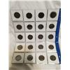 Image 5 : Lot of 20 Canadian 1 Cent Coins 1900-1920