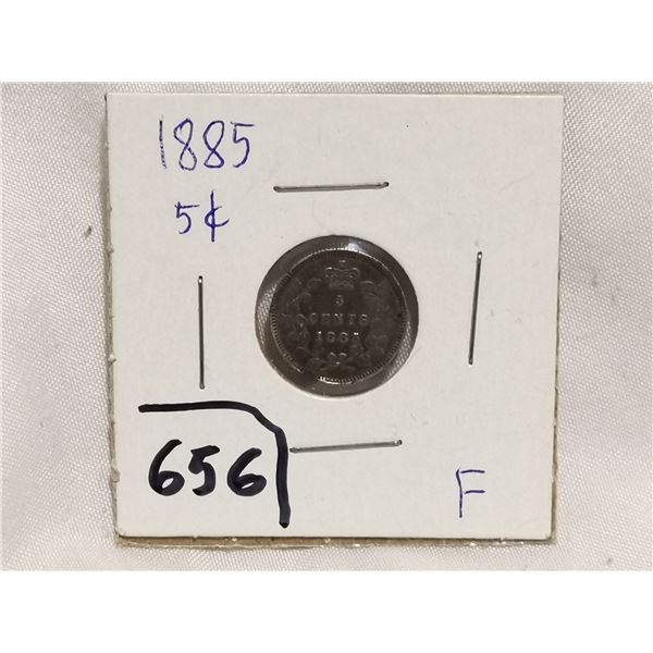 1885 5 Cent Coin