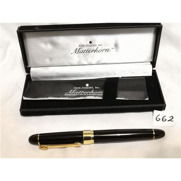 Matterhorn Fountain Pen with Iridium NIB