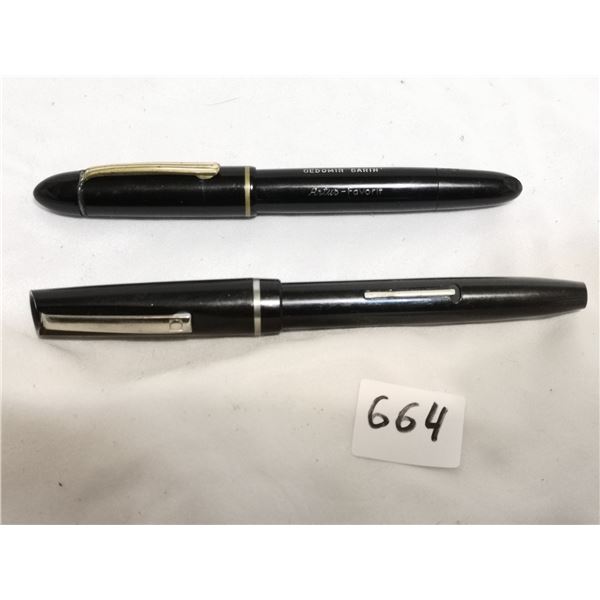Two Specialty Fountain Pens