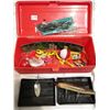 Image 1 : Tackle Box with 2 Collectible Lures, Littlecceo and Old Wooden