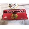 Image 3 : Chicago Blackhawks License Plate and Banner