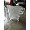 Image 4 : EAPG 1880’S FLORAL DESIGN, TWO HANDLED SUGAR BOWL