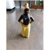 Image 1 : CERAMIC BLACKAMOOR NUBIAN, GENIE DANCER, 22KT GOLD ACCENTS