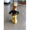 Image 3 : CERAMIC BLACKAMOOR NUBIAN, GENIE DANCER, 22KT GOLD ACCENTS