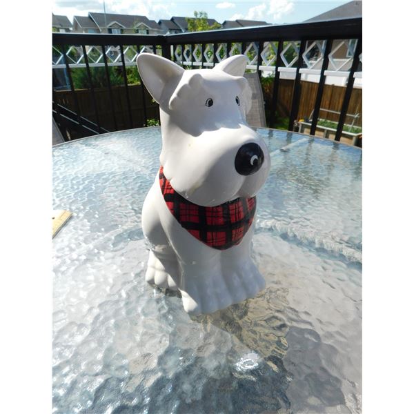 SCOTTIE DOG COOKIE JAR VINTAGE