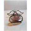 Image 4 : STAIN GLASS ANGEL CANDLE HOLDER