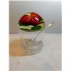 Image 1 : ACRYLIC LUCITE JAM JAR WITH SPOON AND LID