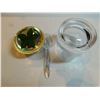 Image 3 : ACRYLIC LUCITE JAM JAR WITH SPOON AND LID