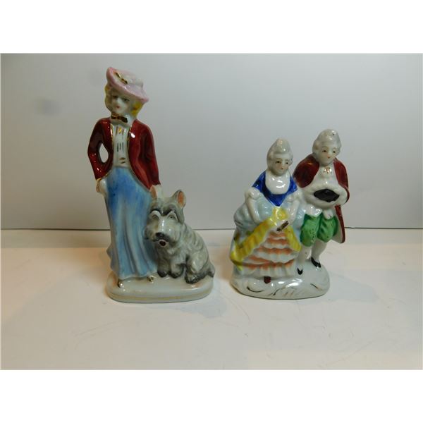 2 OCCUPIED JAPAN FIGURINES