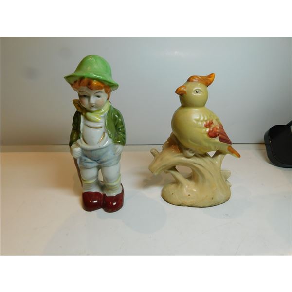 2 OCCUPIED JAPAN FIGURINES
