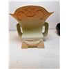 Image 5 : SCARCE OCCUPIED JAPAN, MORIYAMA, BUD VASE WITH ANGEL, DAMAGE AS SHOWN