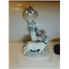 Image 5 : LADY WALKING DOG, PORCELAIN FIGURINE, GERMAN NORITAKE