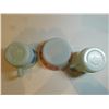 Image 4 : VINTAGE FIREKING AND TERMO-RAY DISHES, ONE WITH TULIPS
