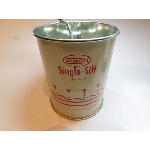 SINGLE SIFT ANDROCK SIFTER WITH TULIP DESIGN