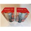 Image 1 : 2-MCDONALDS 2017 COCA A COLA GLASSES NIB