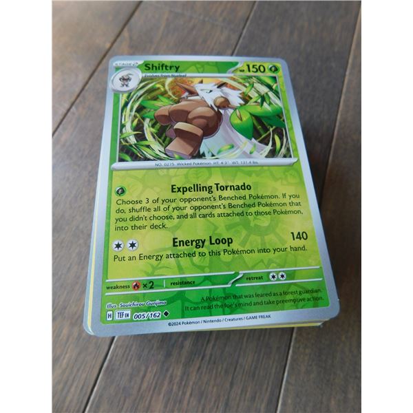 STACK OF POKEMON CARDS