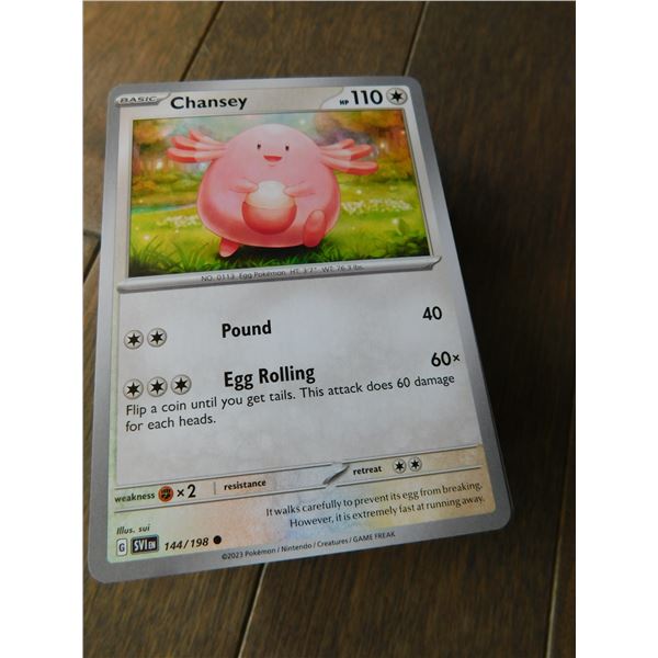 STACK OF POKEMON CARDS