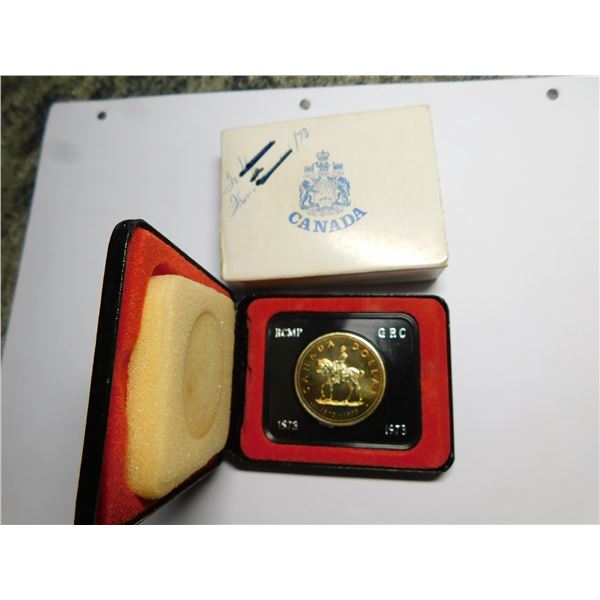 1973 SILVER, SILVER DOLLAR IN CASE, 0.375OZ GSW IN SILVER
