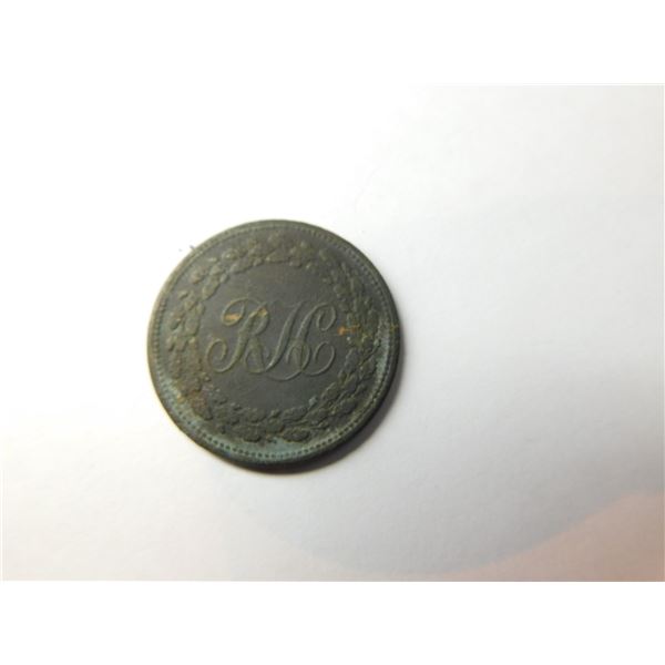 ROBERT HURD COLONIAL TOKEN