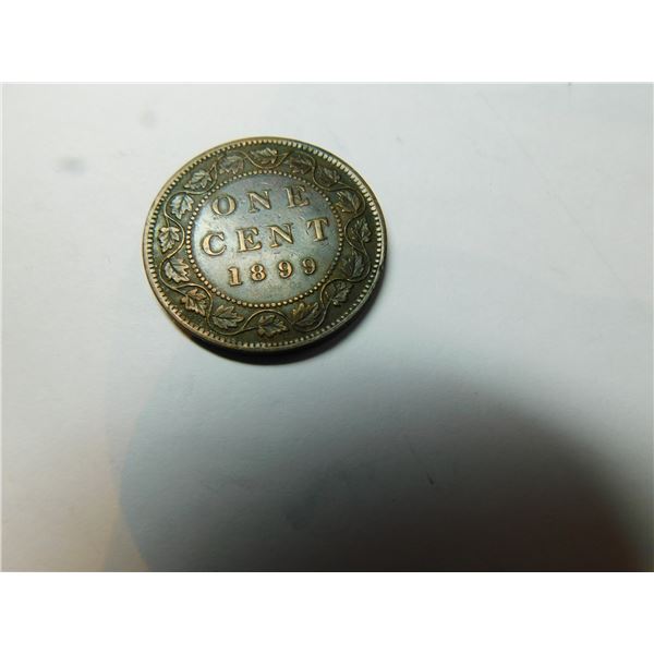 1899 LARGE CENT, VF-20