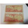 Image 2 : 2 EAST CARRIBEAN CURRENCY AUTHORITY BANK NOTES