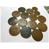 Image 2 : VINTAGE BRITISH COPPER COIN LOT PRE 1936