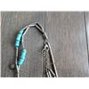 Image 3 : STERLING AND TURQUOISE NECKLACE