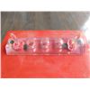 Image 1 : VINTAGE LUCITE RING AND LIPSTICK HOLDER