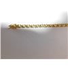 Image 4 : STERLING, AND CRYSTAL X O BRACELET, GOLD TONED