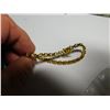 Image 6 : STERLING, AND CRYSTAL X O BRACELET, GOLD TONED