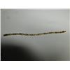 Image 3 : STERLING INFINITY AND CRYSTAL BRACELET, GOLD TONED