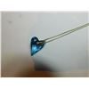 Image 3 : BLUE STONE PENDANT ON STERLING NECKLACE