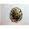 Image 4 : CAMEO AND PEARL GOLDTONE BROACH