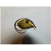 Image 1 : VINTAGE GOLDTONE BROACH, BOND BOYD STERLING WITH PEARL