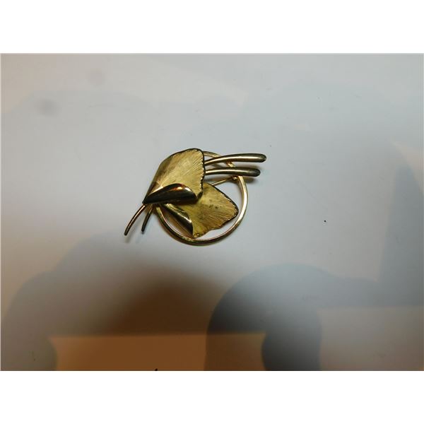 GOLDTONE BOND BOYD STERLING GOLD TONE BROACH
