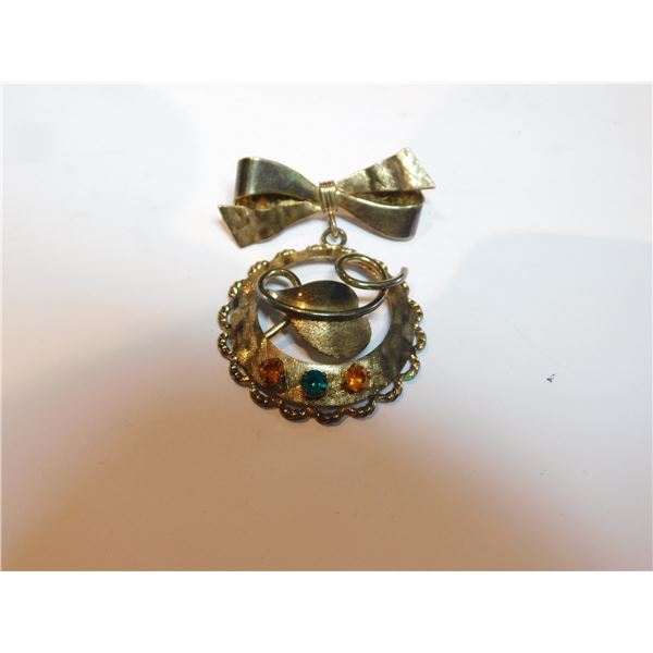 VINTAGE BROACH, MARKED BB R BACKWARDS R