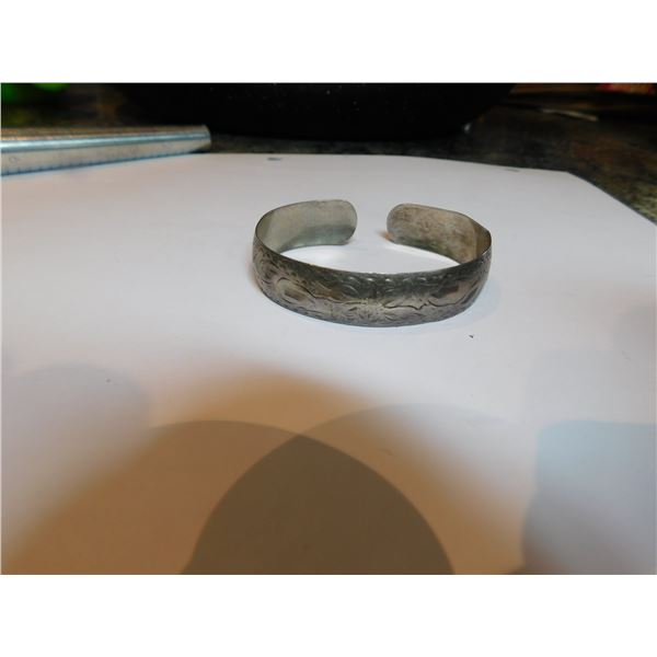 STERLING SILVER CUFF BRACELET