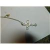 Image 2 : STERLING CROSS ON STERLING CHAIN